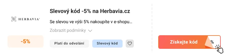 Jak využít slevový kupón Herbavia.cz