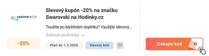 Jak využít slevový kód Hodinky.cz