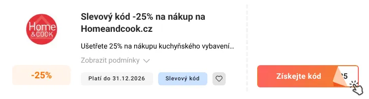 Jak využít slevový kupón Homeandcook.cz