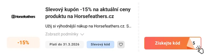 Jak využít slevový kód Horsefeathers.cz