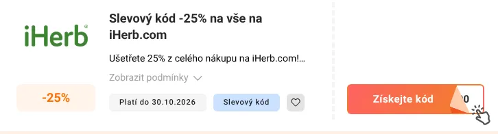 Jak využít promo kód iHerb.com