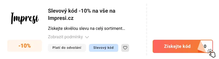 Jak využít slevový poukaz Impresi.cz