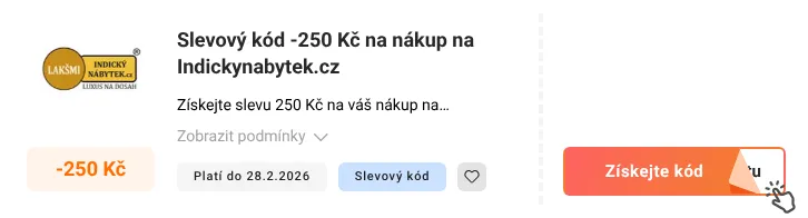 Jak využít slevový kupón Indickynabytek.cz