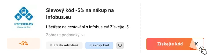 Jak využít promo kód Infobus.eu
