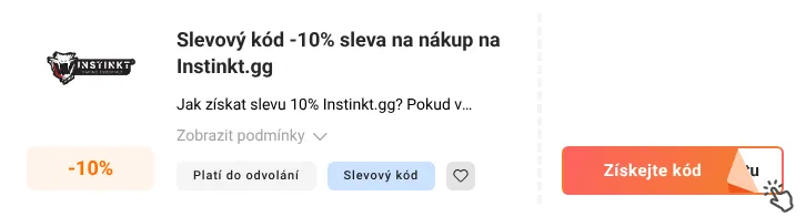Jak využít slevový kupón Instinkt.gg