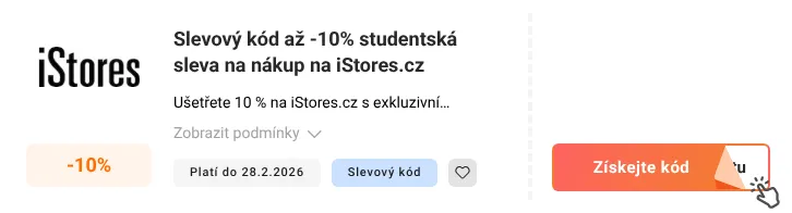 Jak využít slevový kód iStores.cz