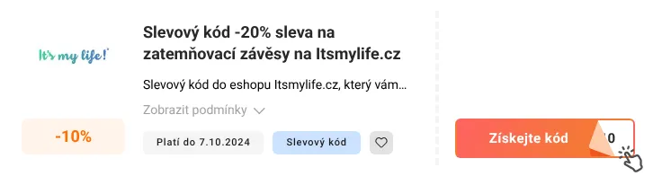 Jak využít slevový kupón Itsmylife.cz