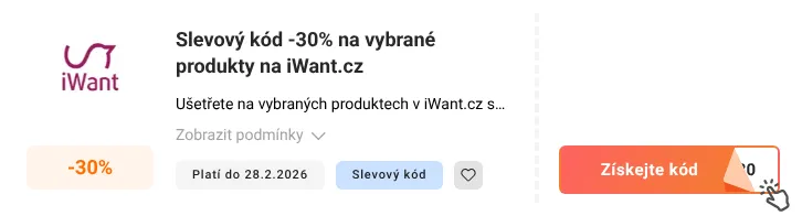 Jak využít slevový kód iWant.cz