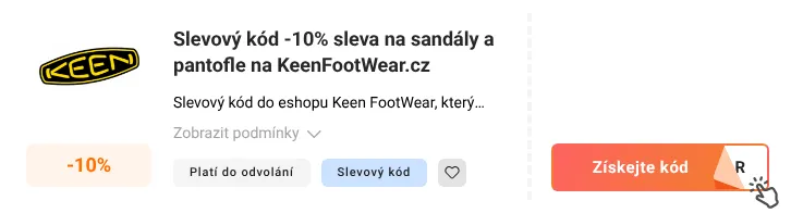 Jak využít slevový kód Keenfootwear.cz