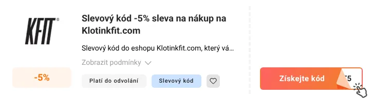 Jak využít slevový kupón Klotinkfit.com