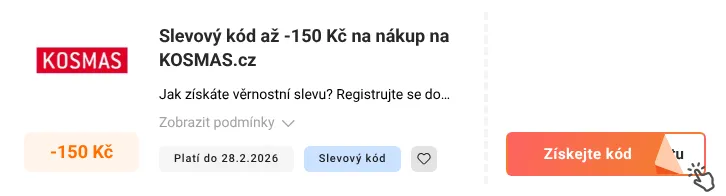 Jak využít slevový kupón KOSMAS.cz