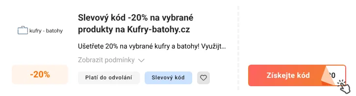 Jak využít slevový kupón Kufry-batohy.cz