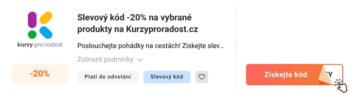 Jak využít slevový kód Kurzyproradost.cz