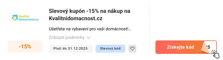 Jak využít slevový kupón Kvalitnidomacnost.cz