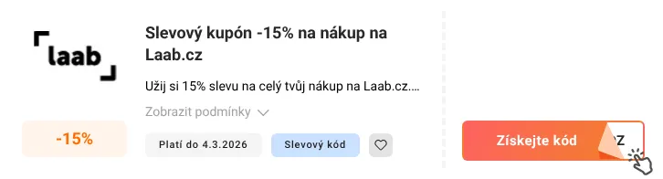 Jak využít slevový kód Laab.cz