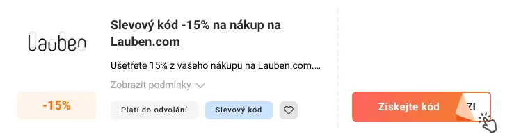 Jak využít slevový kód Lauben.com