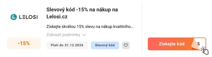 Jak využít slevový kód Lelosi.cz