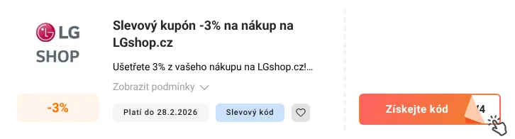 Jak využít slevový kód LGshop.cz