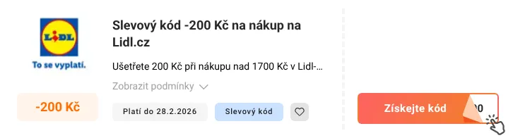Jak využít slevový kód Lidl.cz