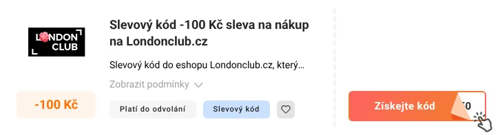 Jak využít slevový kupón Londonclub.cz