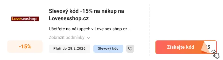 Jak využít slevový kód Lovesexshop.cz