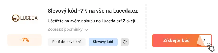 Jak využít slevový kupón Luceda.cz