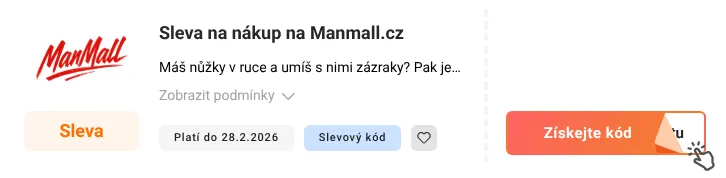 Jak využít slevový kupón Manmall.cz