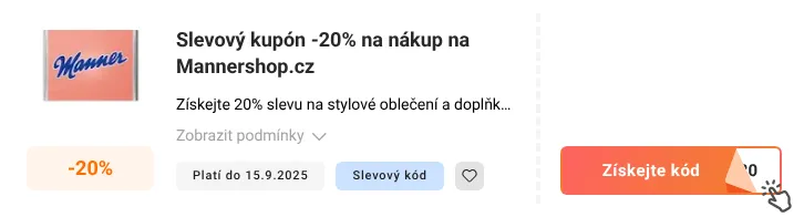 Jak využít slevový kupón Mannershop.cz