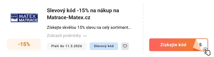 Jak využít slevový kupón Matrace-Matex.cz