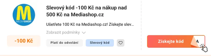 Jak využít slevový kupón Mediashop.cz
