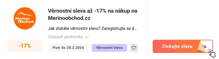 Jak využít slevový kód Merinoobchod.cz