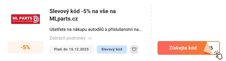 Jak využít slevový kód MLparts.cz