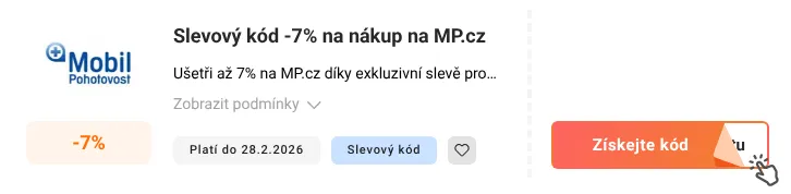 Jak využít slevový kód MP.cz