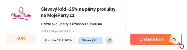 Jak využít slevový kód MojeParty.cz