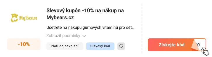 Jak využít slevový kupón Mybears.cz