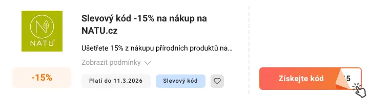 Jak využít slevový kupón NATU.cz