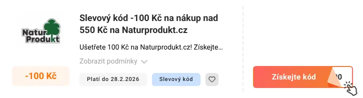 Jak využít slevový kupón Naturprodukt.cz