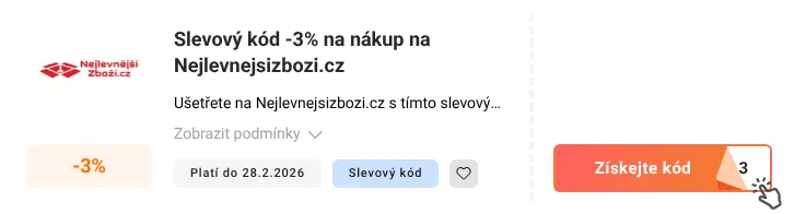 Jak využít slevový kupón Nejlevnejsizbozi.cz