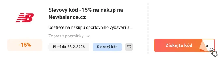 Jak využít slevový kód Newbalance.cz