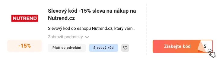 Jak využít slevový kód Nutrend.cz