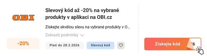 Jak využít slevový kupón OBI.cz