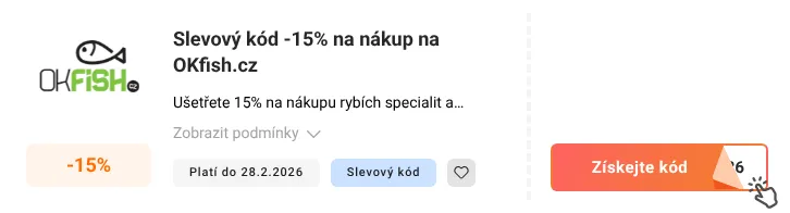 Jak využít slevový kód OKfish.cz