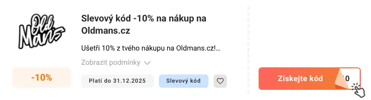 Jak využít slevový kód Oldmans.cz