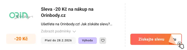 Jak využít slevový kupón Orinbody.cz