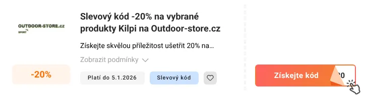 Jak využít slevový kód Outdoor-store.cz
