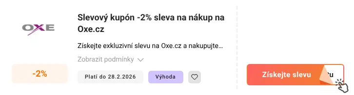 Jak využít slevový kupón Oxe.cz