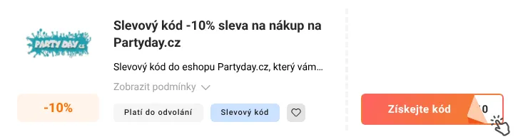 Jak využít slevový kupón Partyday.cz