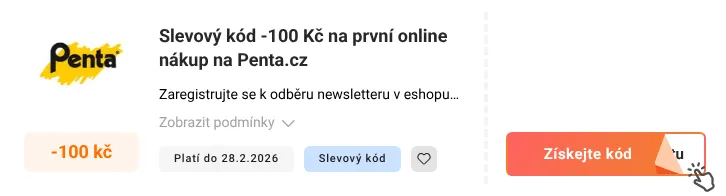 Jak využít slevový kód Penta.cz
