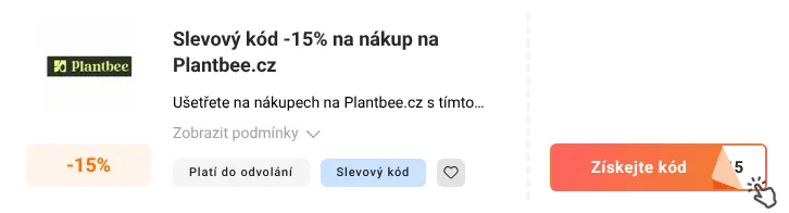 Jak využít slevový kód Plantbee.cz
