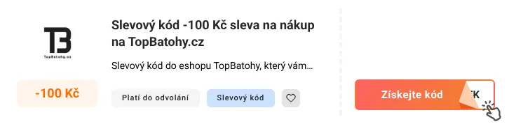 Jak využít slevový kupón Topbatohy.cz